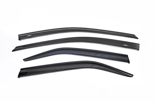 Window Deflectors (2011-2018 EU / 2011-2014 USA, 4 pcs, HIC) for Toyota Camry 2011-2018 - image 2