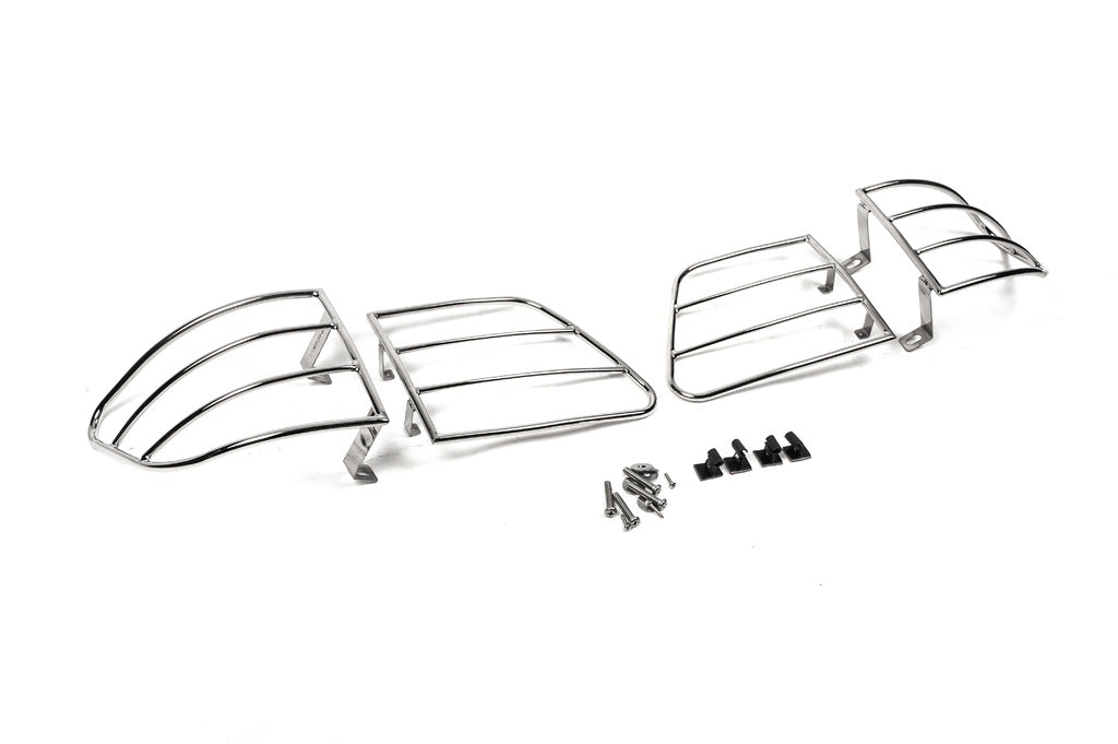 Tail light guards (stainless steel) for Toyota Fortuner 2006-2015 - image 4