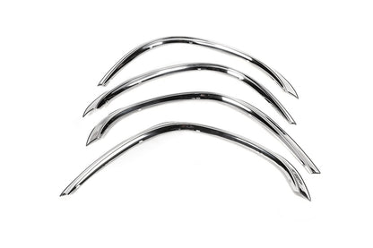 Fender flares (4 pcs, stainless steel) for Ford Transit 1991-2000 - image 2