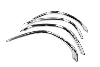 Fender flares (4 pcs, stainless steel) for Ford Transit 1991-2000 - image 3