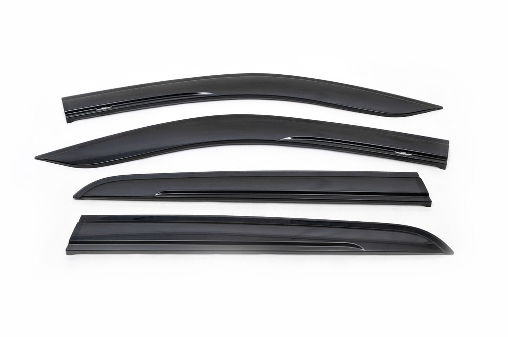 Window Deflectors (4 pcs, HIC) for Toyota Hilux 2015- - image 4