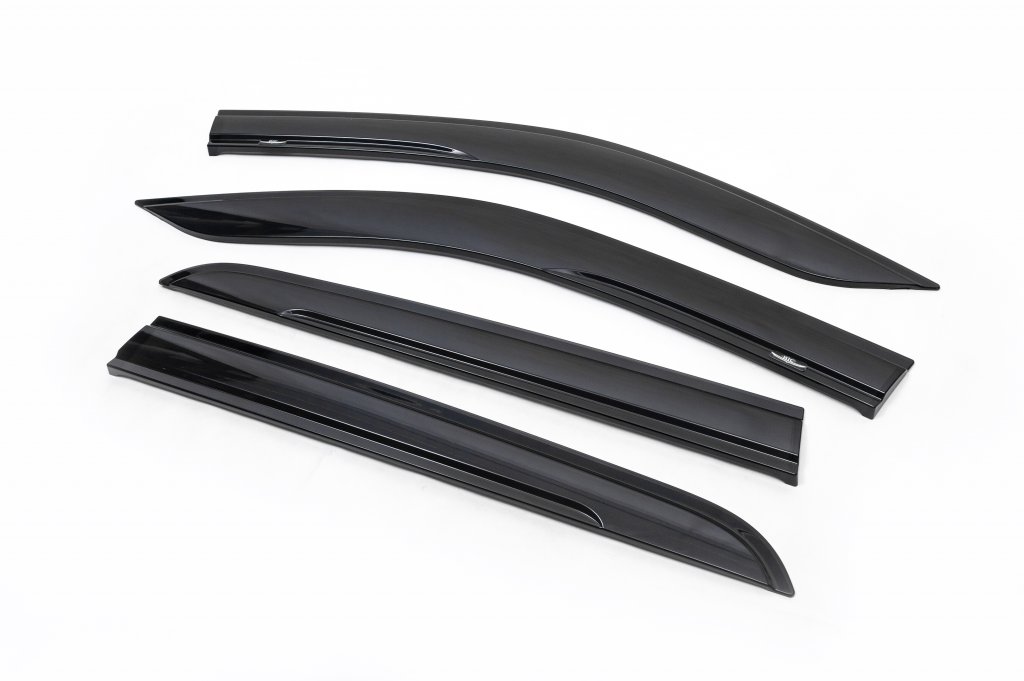 Window Deflectors (4 pcs, HIC) for Toyota Hilux 2015- - image 3