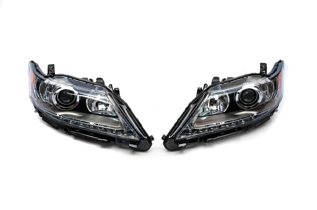 Front lights OEM V2 (2012-2015, 2 pcs) for Lexus ES 2012-2018 - Reelken Auto