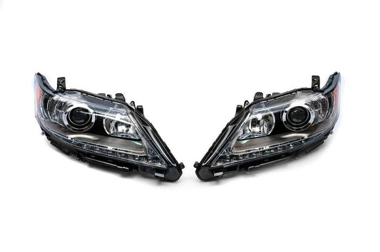 Front lights OEM V2 (2012-2015, 2 pcs) for Lexus ES 2012-2018 - Reelken Auto