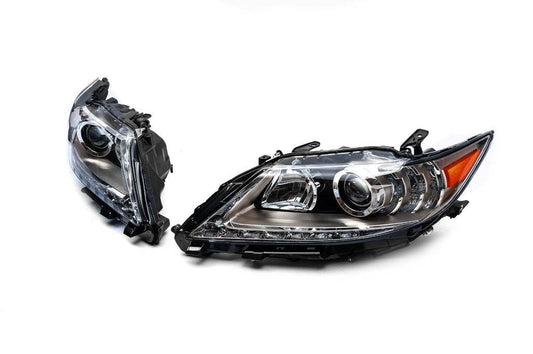 Front lights OEM V2 (2012-2015, 2 pcs) for Lexus ES 2012-2018 - Reelken Auto