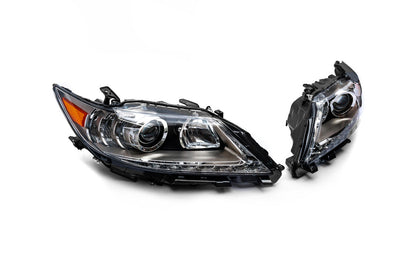 Front Headlights OEM V2 (2012-2015, 2 pcs) for Lexus ES 2012-2018 - image 3