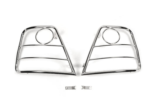 Tail light guards (stainless steel) for Kia Sorento I BL 2002-2009 - image 2