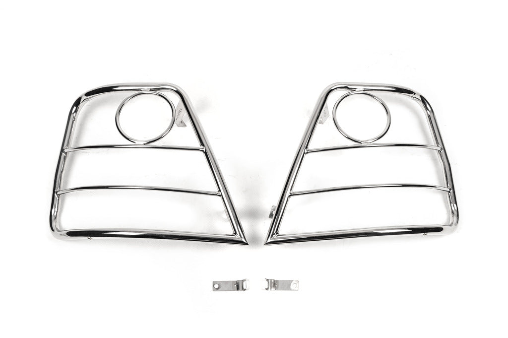 Tail light guards (stainless steel) for Kia Sorento I BL 2002-2009 - image 2