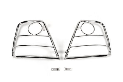 Tail light guards (stainless steel) for Kia Sorento I BL 2002-2009 - image 2