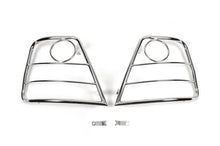 Tail light guards (stainless steel) for Kia Sorento I BL 2002-2009 - image 2