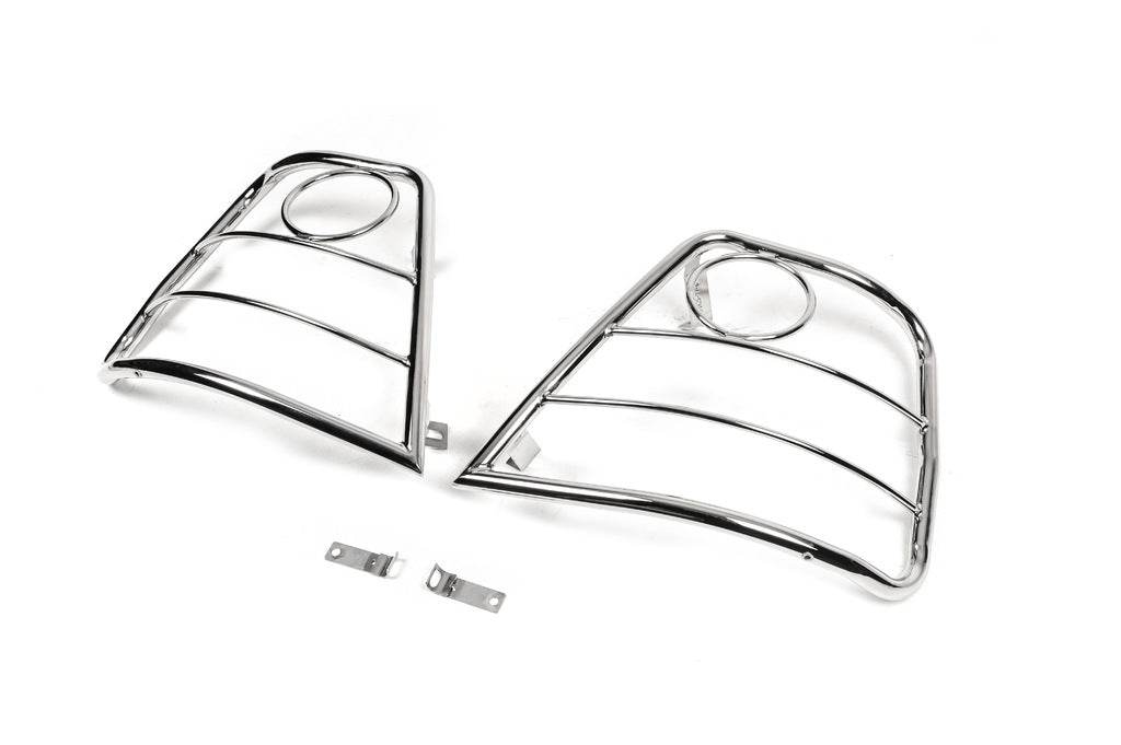 Rear light protection (stainless) for Kia Sorento I BL 2002-2009 - Reelken Auto