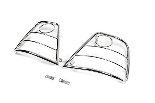 Rear light protection (stainless) for Kia Sorento I BL 2002-2009 - Reelken Auto