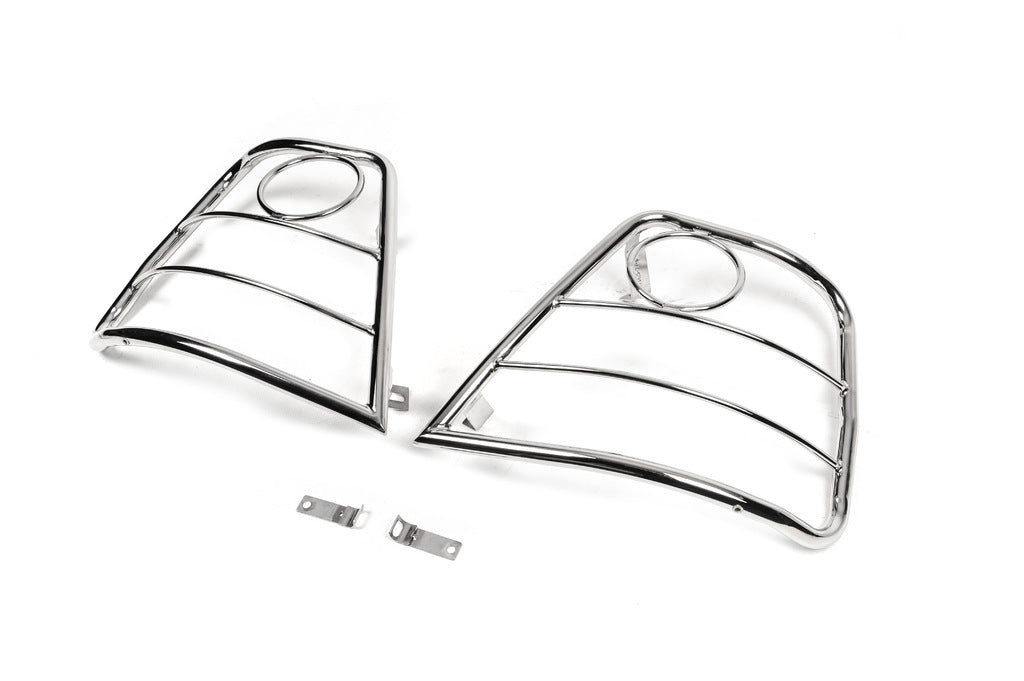 Tail light guards (stainless steel) for Kia Sorento I BL 2002-2009 - image 3