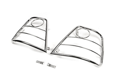Tail light guards (stainless steel) for Kia Sorento I BL 2002-2009 - image 3