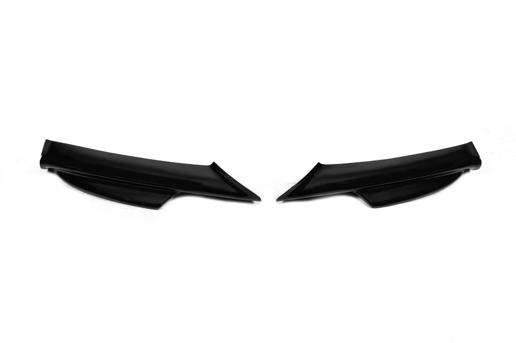 Front Flap Extensions DPT (for E90 M-Sport 2005-2008, Gloss Black, 2 pcs) for BMW 3 Series E-90/91/92/93 2005-2011 - image 4