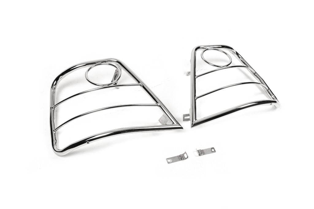 Rear light protection (stainless) for Kia Sorento I BL 2002-2009 - Reelken Auto