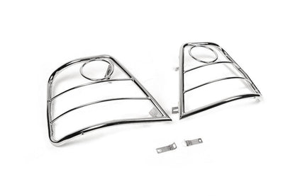 Rear light protection (stainless) for Kia Sorento I BL 2002-2009 - Reelken Auto