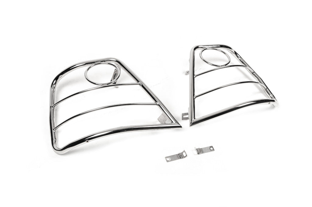 Tail light guards (stainless steel) for Kia Sorento I BL 2002-2009 - image 4