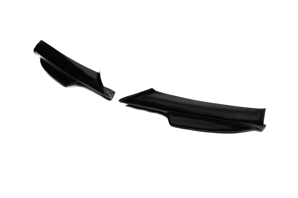 Front Flap Extensions DPT (for E90 M-Sport 2005-2008, Gloss Black, 2 pcs) for BMW 3 Series E90/E91 2005-2011 - image 2
