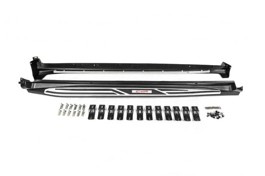 Side steps Original V4 (2 pieces, aluminum) for Toyota C-HR 2016-2023 - Reelken Auto