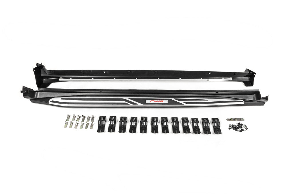 Side Steps Original V4 (2 pcs, aluminum) for Toyota C-HR 2016-2023 - image 2