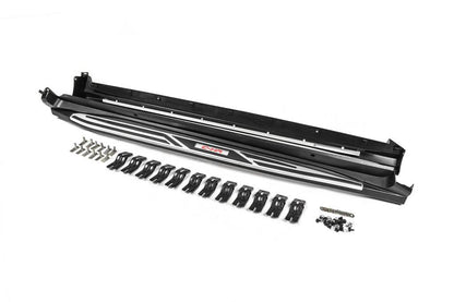 Side steps Original V4 (2 pieces, aluminum) for Toyota C-HR 2016-2023 - Reelken Auto