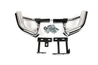 Rear double corners Libao (stainless) for Hyundai Santa Fe 2 2006-2012 - Reelken Auto