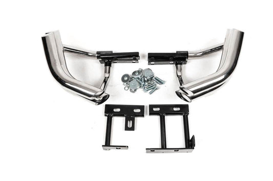 Rear double corners Libao (stainless) for Hyundai Santa Fe 2 2006-2012 - Reelken Auto