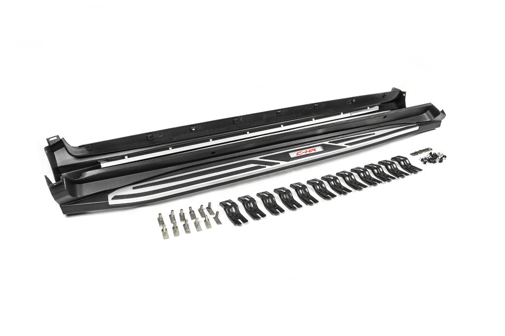 Side Steps Original V4 (2 pcs, aluminum) for Toyota C-HR 2016-2023 - image 1