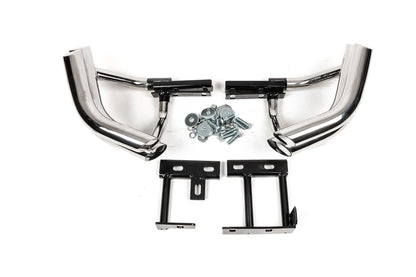 Rear double corner bars Libao (stainless steel) for Hyundai Santa Fe 2 2006-2012 - image 2