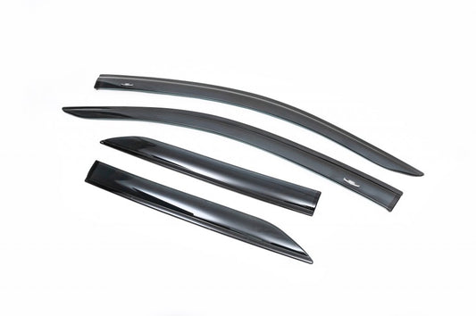 Window Deflectors (4 pcs, HIC) for Toyota C-HR 2016-2023 - image 1