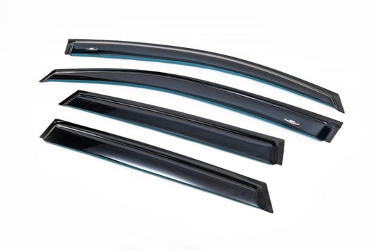 Window Deflectors (4 pcs, HIC) for Renault Captur 2013-2019 - image 1