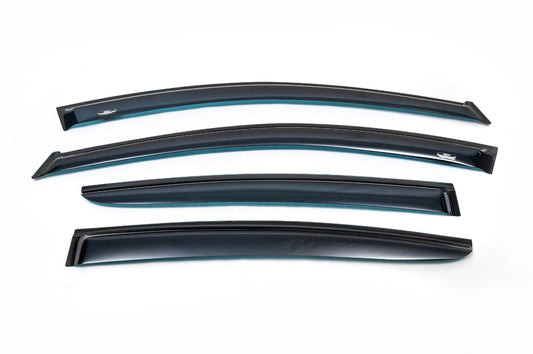 Window Deflectors (4 pcs, HIC) for Renault Fluence 2009-2016 - image 2