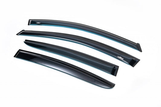 Window Deflectors (4 pcs, HIC) for Renault Fluence 2009-2016 - image 1