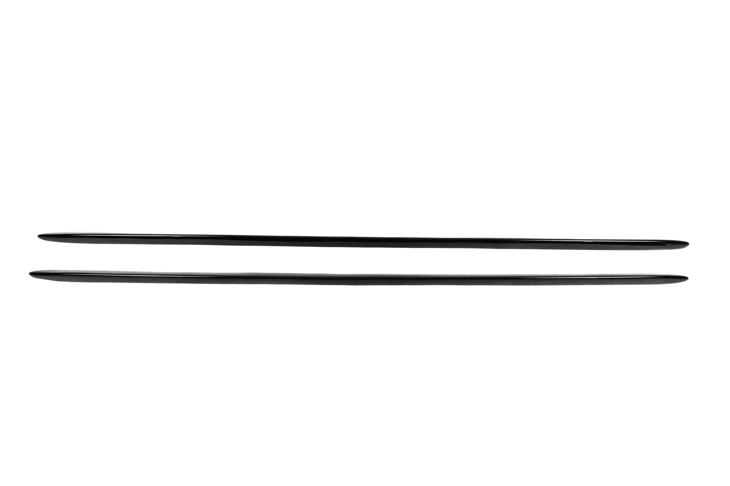 Side sills DPT V-2 (black gloss) for Audi A4 B8 2007-2015 - image 3