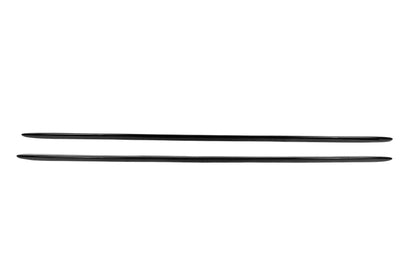 Side sills DPT V-2 (black gloss) for Audi A4 B8 2007-2015 - image 3