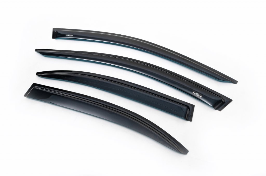 Window Deflectors SD (4 pcs, HIC) for Skoda Rapid 2012-2019 - image 1