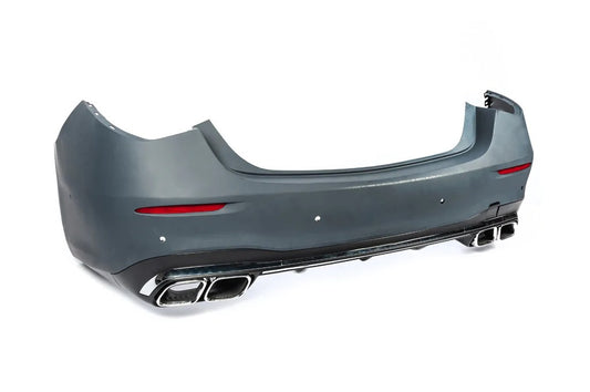 Rear bumper with diffuser AMG S63 for Mercedes S-class W223 - image 2