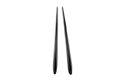 Side sills DPT V-2 (black gloss) for Audi A4 B8 2007-2015 - image 5