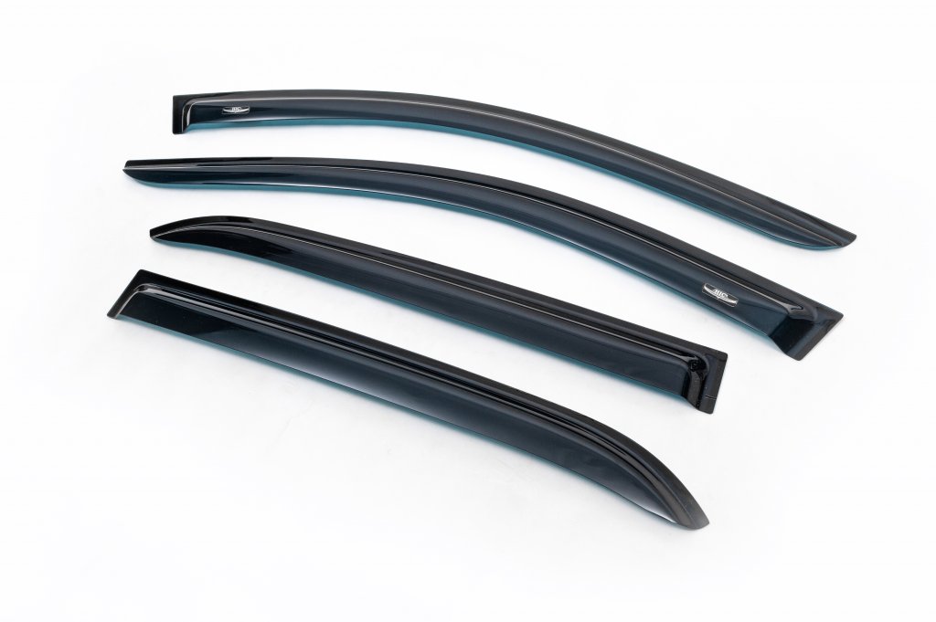 Window Deflectors HB (4 pcs, HIC) for Skoda Fabia 2000-2007 - image 1
