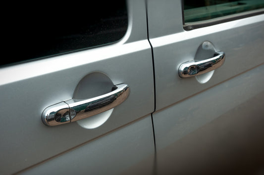 Pads on the handles (stainless steel) for Volkswagen T6 - image 2