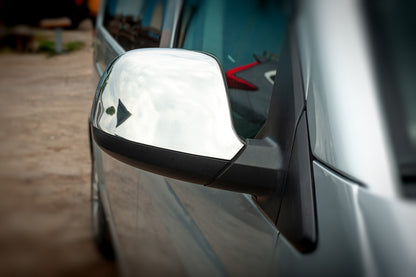 Mirror Covers (2 pcs, Stainless Steel) for Volkswagen T6 2015-2024 - image 5
