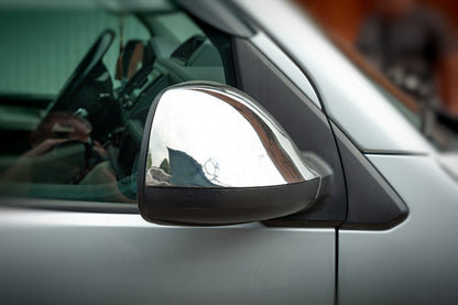 Mirror Covers (2 pcs, Stainless Steel) for Volkswagen T6 2015-2024 - image 7