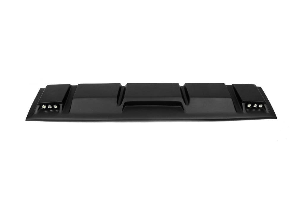 Windshield visor (Meliset LED V1) for Nissan Navara/NP300 2016- - Reelken Auto
