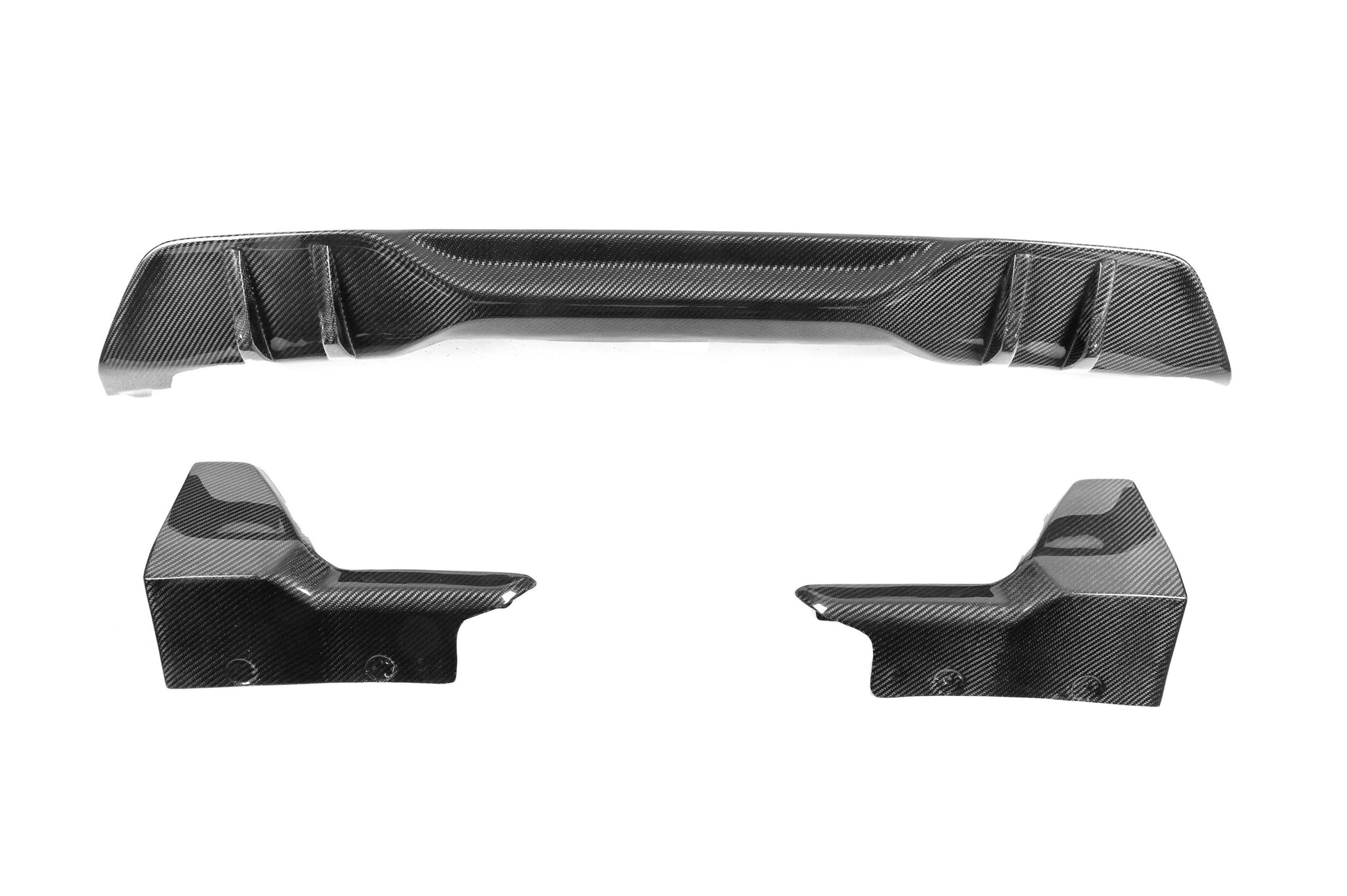 Paradigma rear bumper diffuser (for M-Sport, 2023+, natural carbon) for BMW X5 G05 2019- - image 2