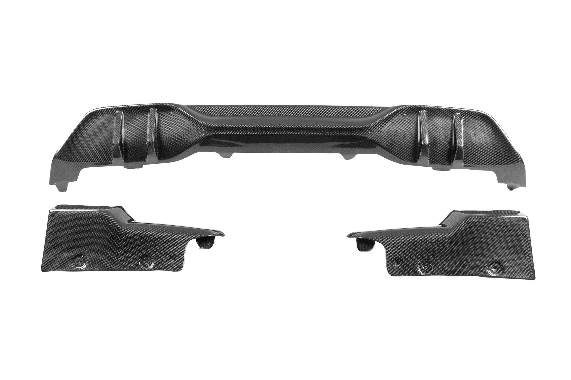 Paradigma rear bumper diffuser (for M-Sport, 2023+, natural carbon) for BMW X5 G05 2019- - image 5