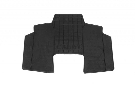 Rear Tunnel Rubber Mat (Polytep) for Volkswagen Caddy 2004-2010 - image 1