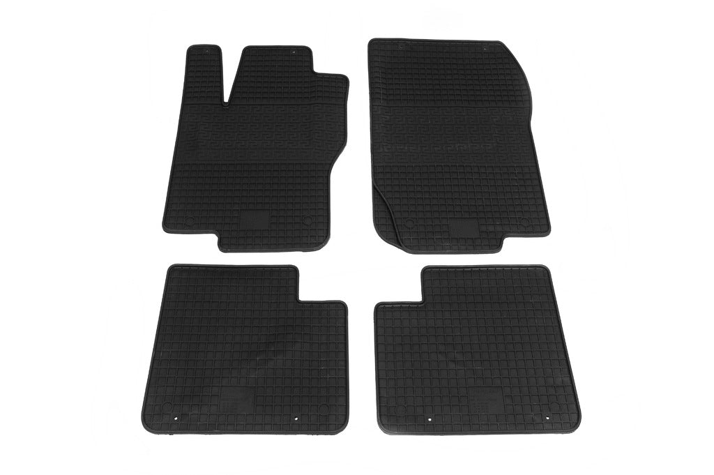 Rubber Floor Mats (4 pcs, Polytep) for Mercedes ML W164 2005-2011 - image 1