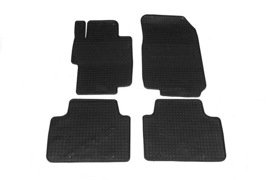 Rubber mats (4 pieces, Polytep) for Honda Accord VII 2002-2007 - Reelken Auto