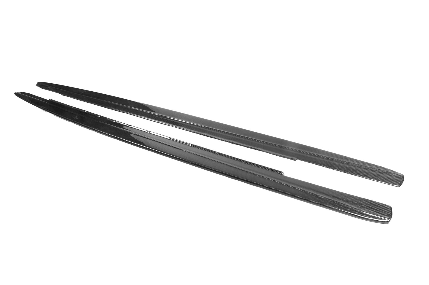 Side Skirt Extensions V2 (for M-Sport/M5 2017-2020, Carbon) for BMW 5 Series G30/G31 2017-2023 - image 7
